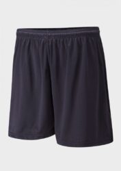 Plain Navy Unisex PE Shorts